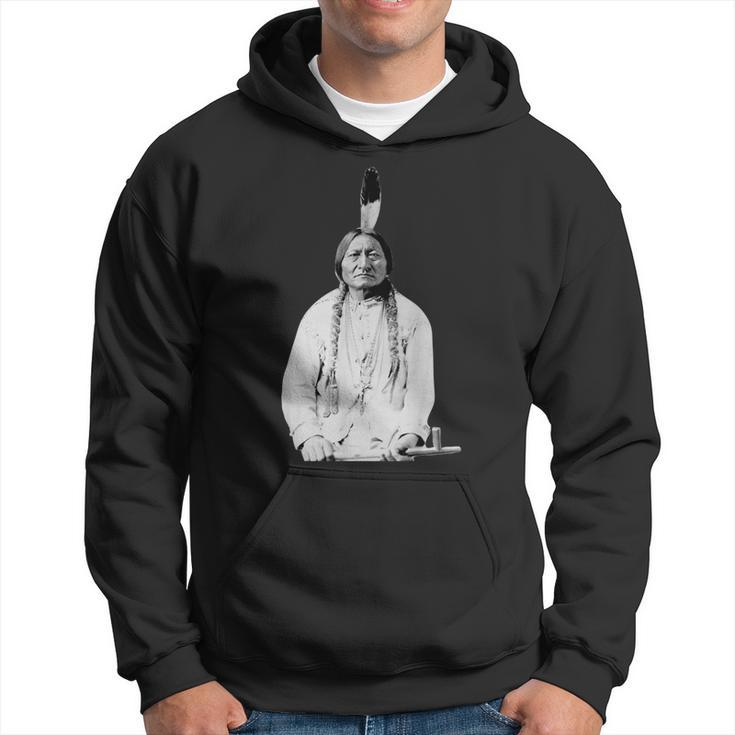 Sitting Bull Native American Indian Chief Lakota Sioux Hoodie