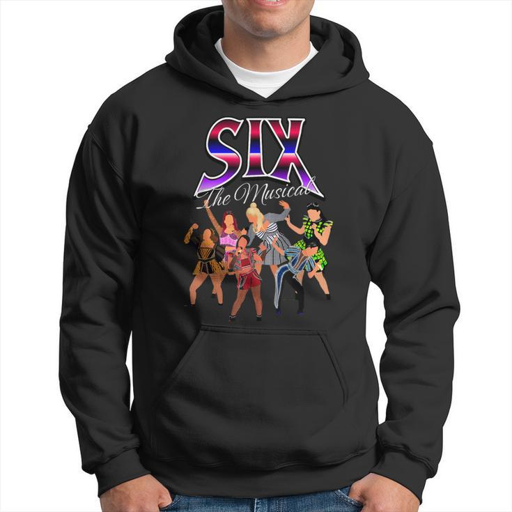The Six Wives Of Henry Viii Six The Musical Six Retro Hoodie