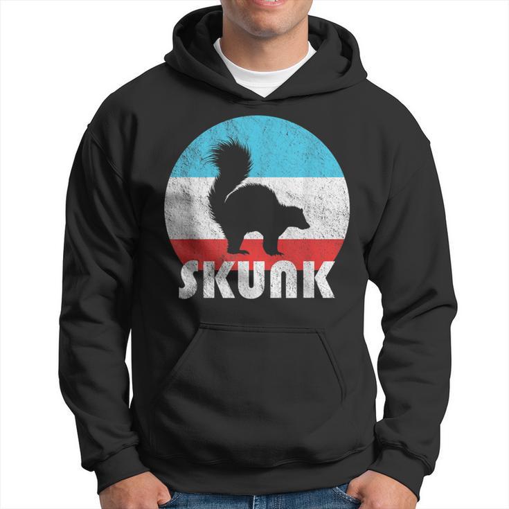 Skunk Vintage Retro Silhouette Hoodie