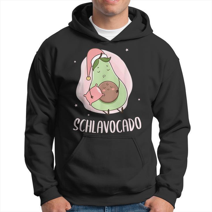 Sleep Avocado Sleep Pyjamas Slavocado Black Hoodie