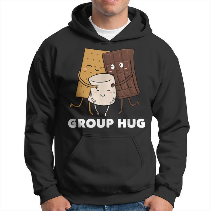 Smores Group Hug Marshmallow Chocolate Hoodie