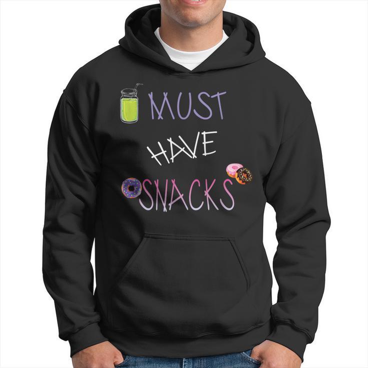 Must have snacks hoodie sale