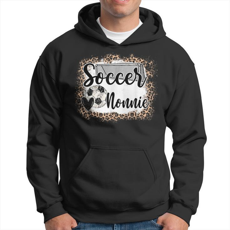 Soccer Nonnie Leopard Soccer Lover Mother's Father's Day Hoodie