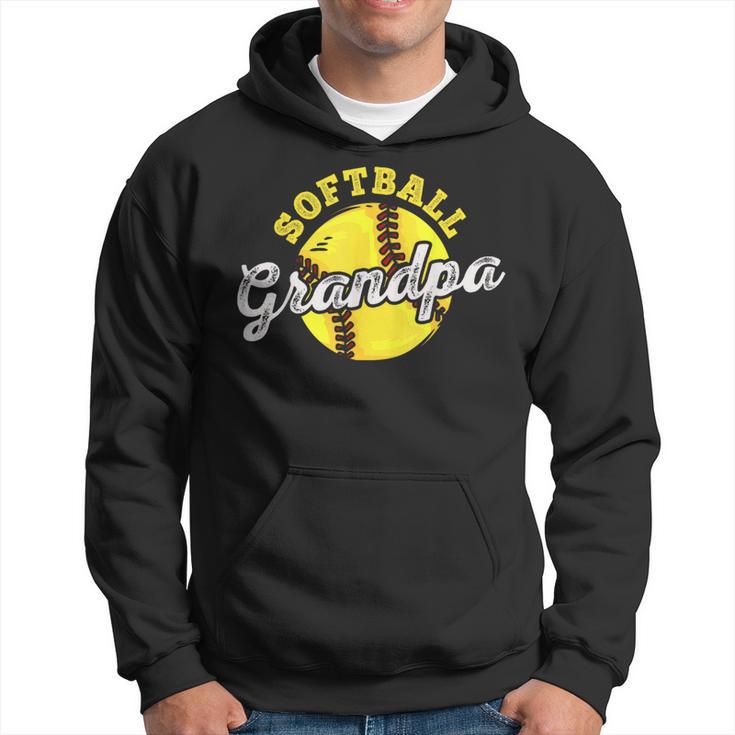 Softball Grandpa Grandfather Father's Day Hoodie