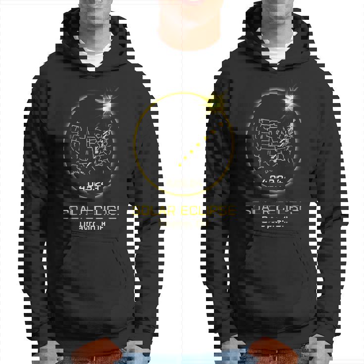 Solar Eclipse 2024 Dayton Oh Ohio Totality Eclipse Hoodie