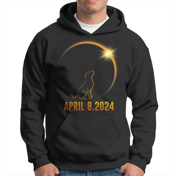 Solar Eclipse 2024 Dog Totality Hoodie