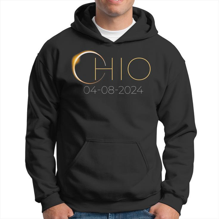 Solar Eclipse 2024 State Ohio Total Solar Eclipse Hoodie