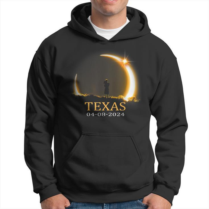 Solar Eclipse 2024 State Texas Total Solar Eclipse Hoodie