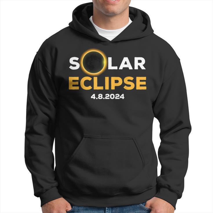 Solar Eclipse 2024 Total Solar Eclipse Phases April 8Th Hoodie