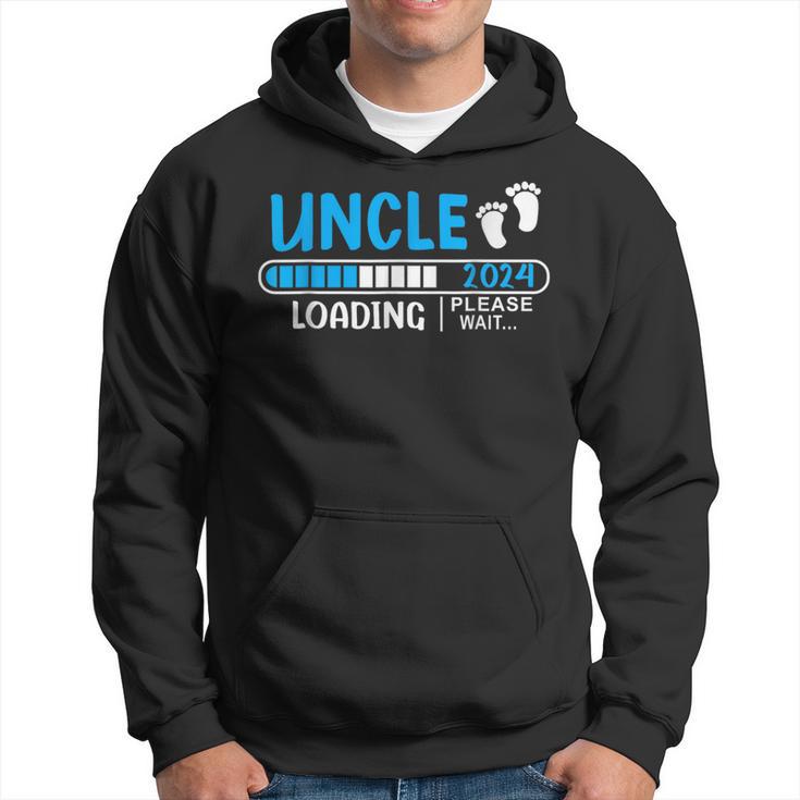 Soon To Be Uncle 2024 Uncle Loading 2024 New Uncle 2023 Hoodie