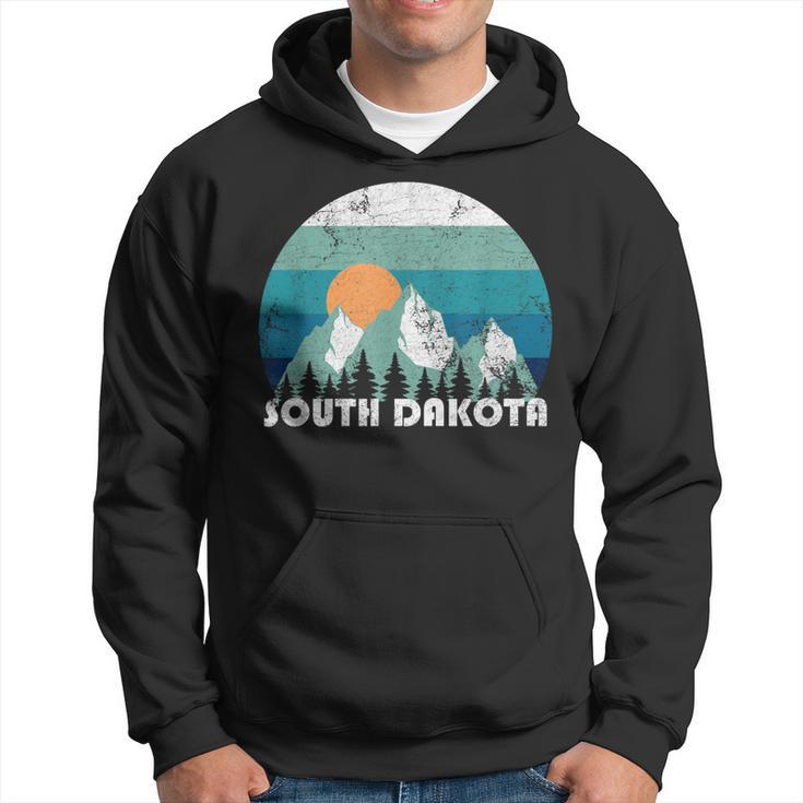 South Dakota State Retro Vintage Hoodie