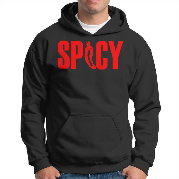 Spicy Chilli Pepper Novelty Flaming Hot Spicy Pepper Hoodie