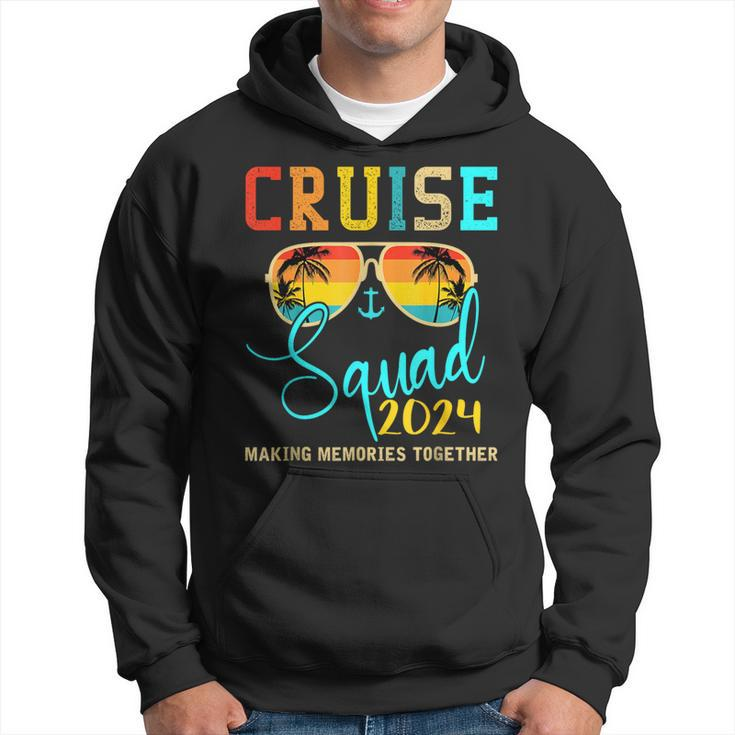 Squad Crew Cruise 2024 Summer Vacation Matching Family Group Hoodie