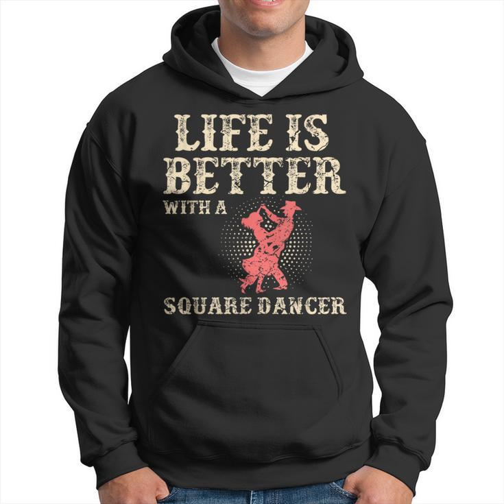 Square Dance Western Dancing Line Dancer Hoodie