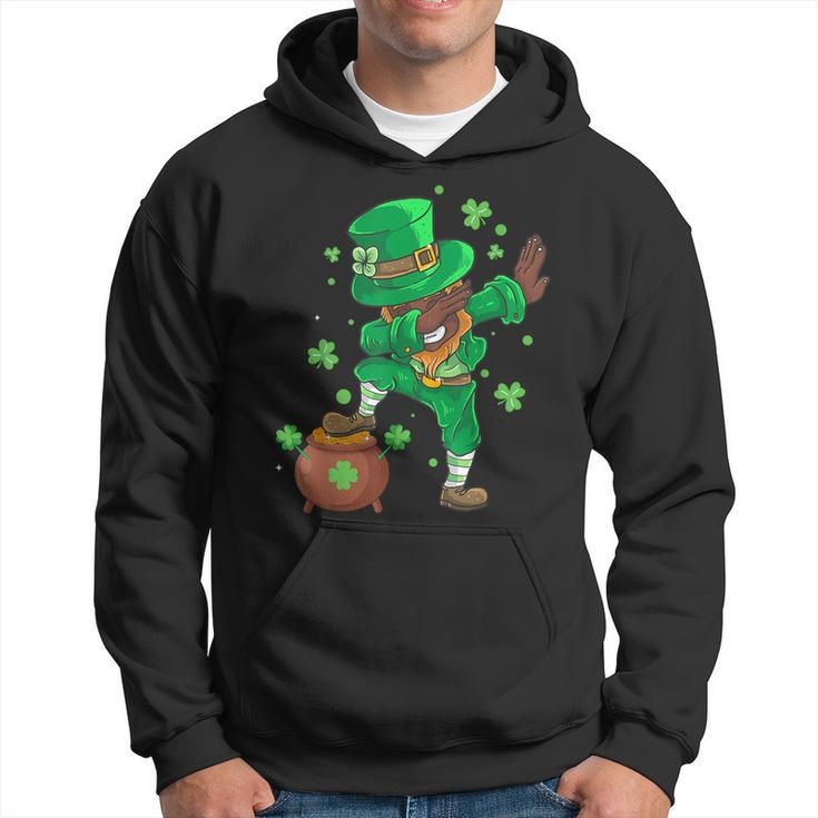 St Patrick's Day Dabbing Cool African American Dab Dance Hoodie