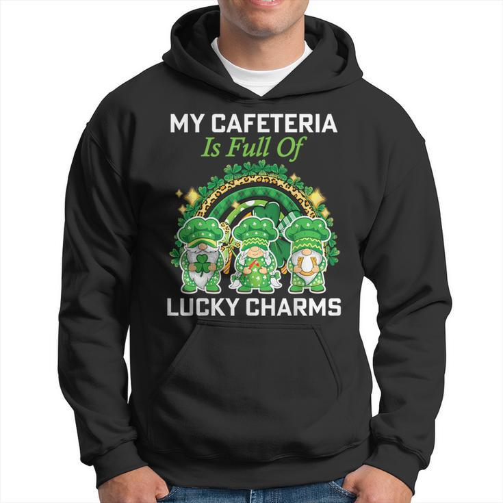 St Patrick's Day Lunch Lady Chef My Cafeteria Workers Hoodie