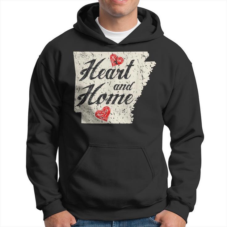 State Of Arkansas Heart & Home Hometown Pride Hoodie