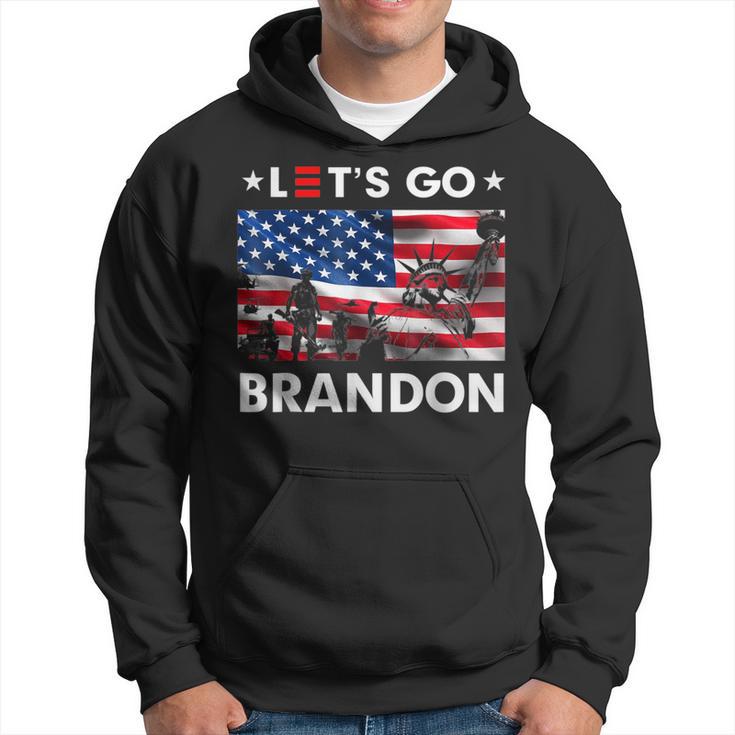 Statue Of Liberty Let's Go Brandon Hoodie