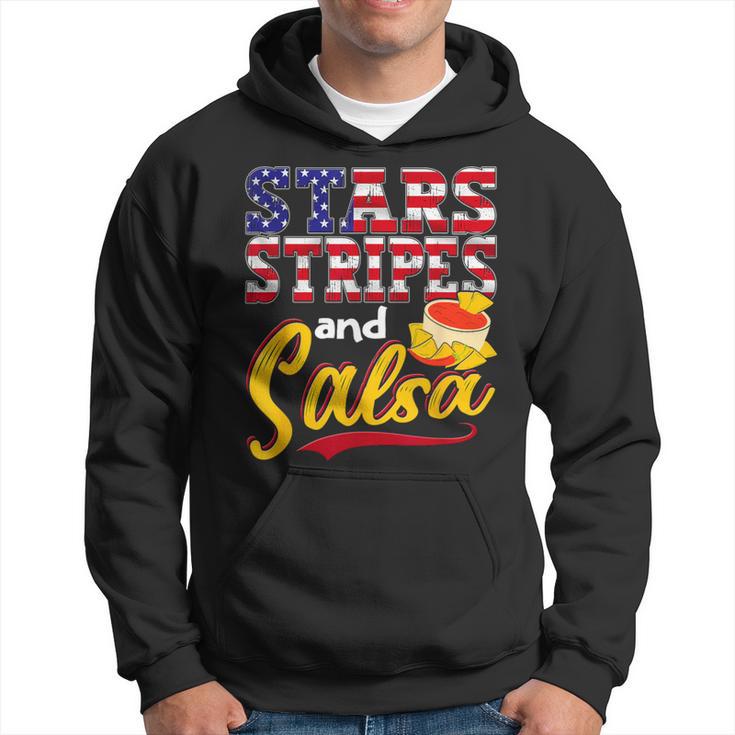 Sterne Streifen Und Salsa Mexiko Us Mexikanisch Amerikanisch Hoodie