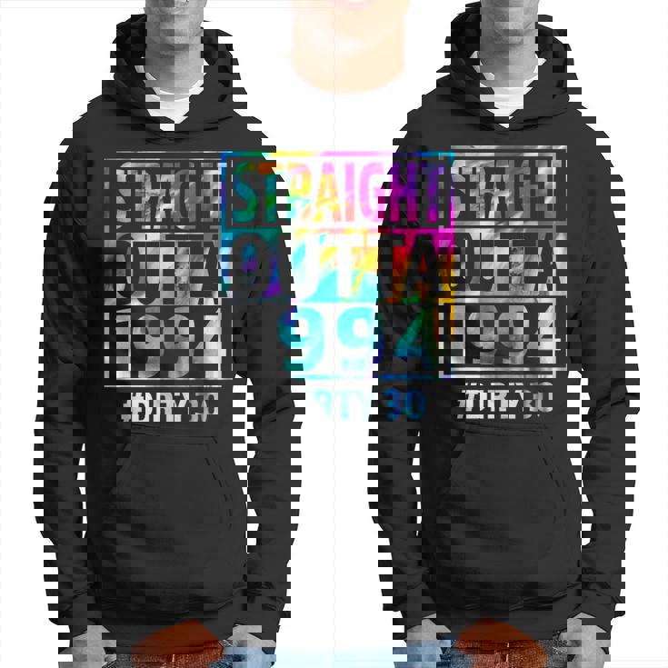 Straight Outta 1994 Dirty Thirty 30Th Birthday Hoodie