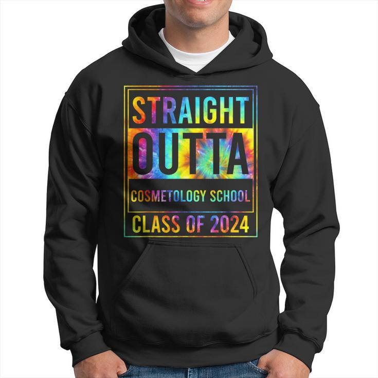 Straight Outta Cosmetology School Graduation Idea Class 2024 Hoodie