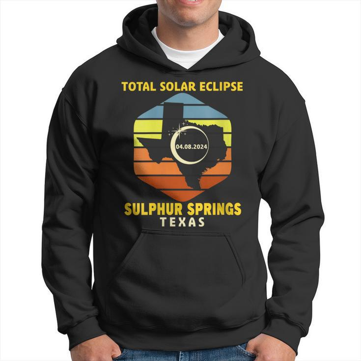 Sulphur Springs Texas Total Solar Eclipse 2024 Hoodie