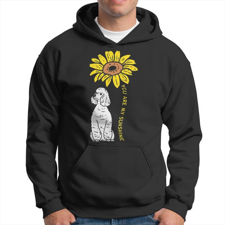 Sunflower Sunshine Poodle Dog Lover Owner Hoodie