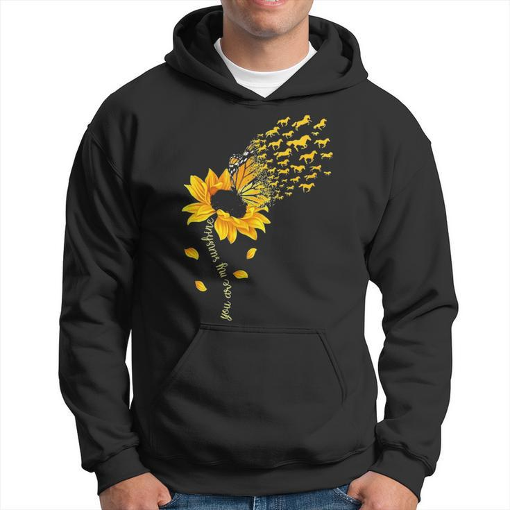 You Are My Sunshine Horse Sunflower Horses Lover Hoodie