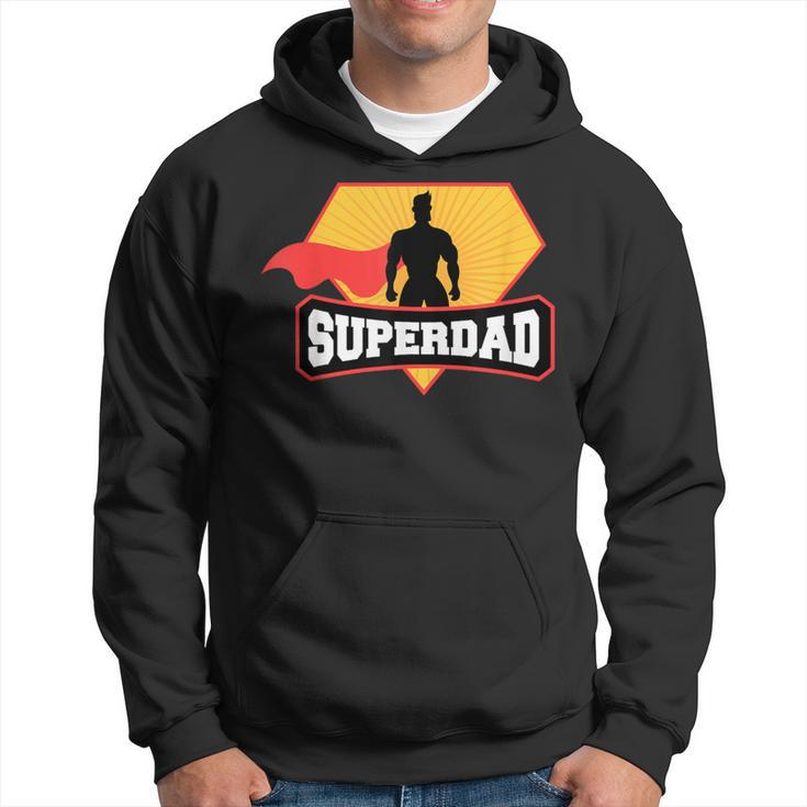 Superdad Superhero Themed For Fathers Day Hoodie