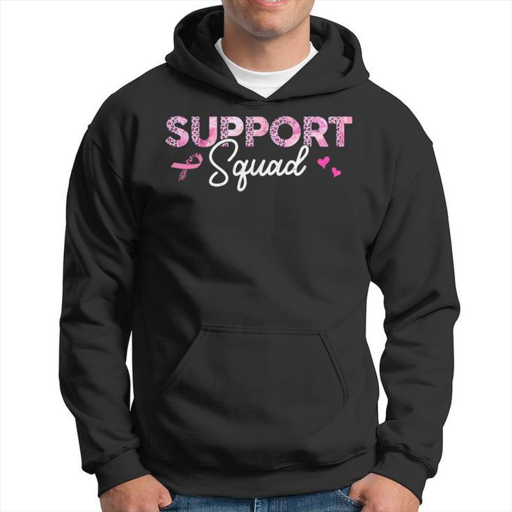 Support Squad Breast Cancer Awareness Cancer Survivor Hoodie