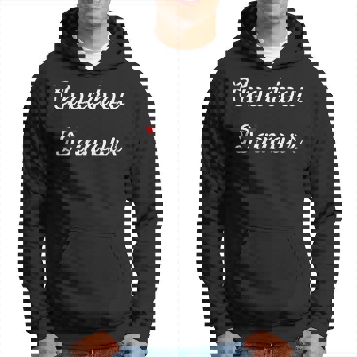 Surnom Copain Mignon Amour Chouchou Sweat à capuche Cadeauxyz