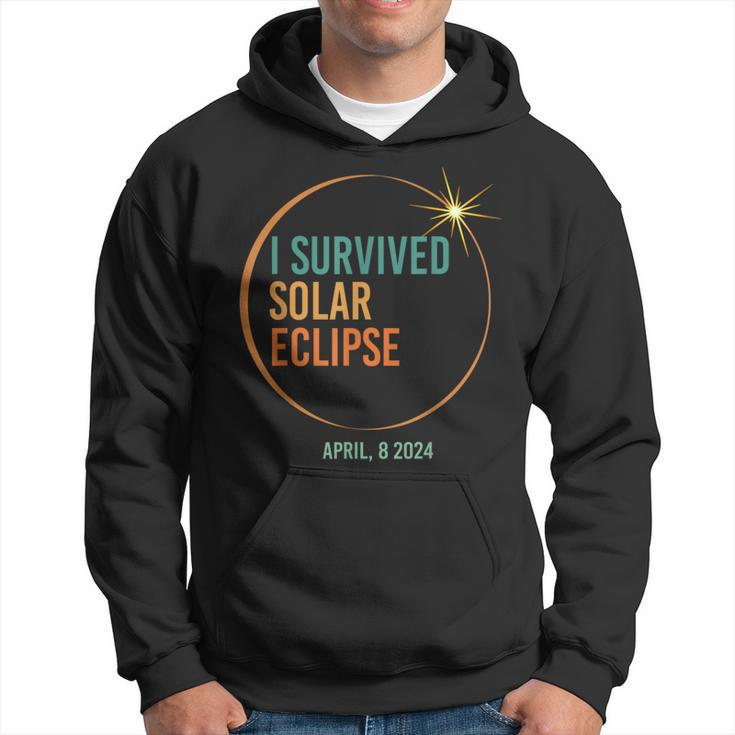 I Survived Solar Eclipse April 8 2024 Totality Hoodie