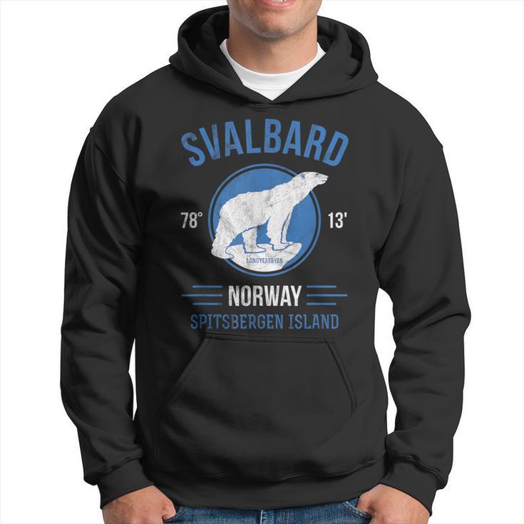 Svalbard Norway Arctic Circle Polar Bear Spitsbergen Hoodie