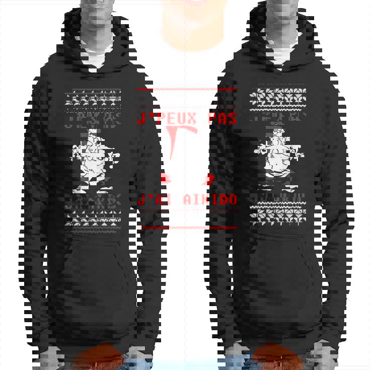 Sweat à Capuche Motif Aïkido – Pour Arts Martiaux – Cadeau Entraînement – Coupe Classique – 241 G