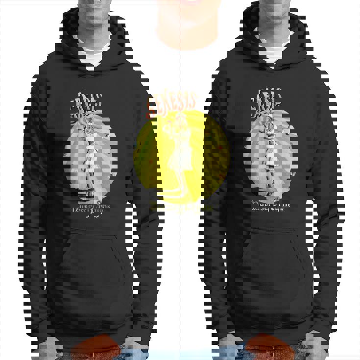 Sweat à capuche Genesis Nursery Cryme, Design Vintage pour Fans