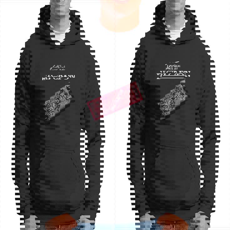 Sweat à capuche Noir Eric Clapton, Design Billet de Concert pour Fans