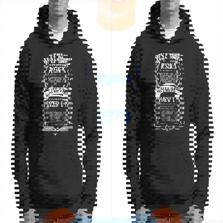Sweat à capuche Vintage Année 1973, Design Rétro Unisexe
