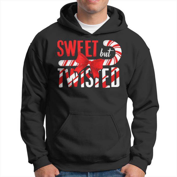 Sweet Twisted Christmas Candy Cane Hoodie