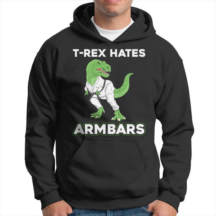T-Rex Hates Armbars Bjj Jiu Jitsu Hoodie
