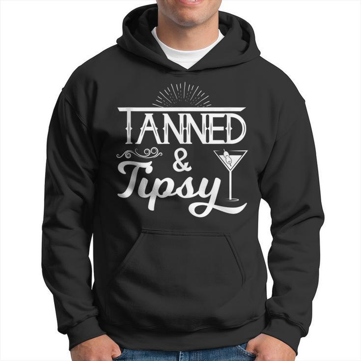 Tanned & Tipsy Alcohol Hoodie
