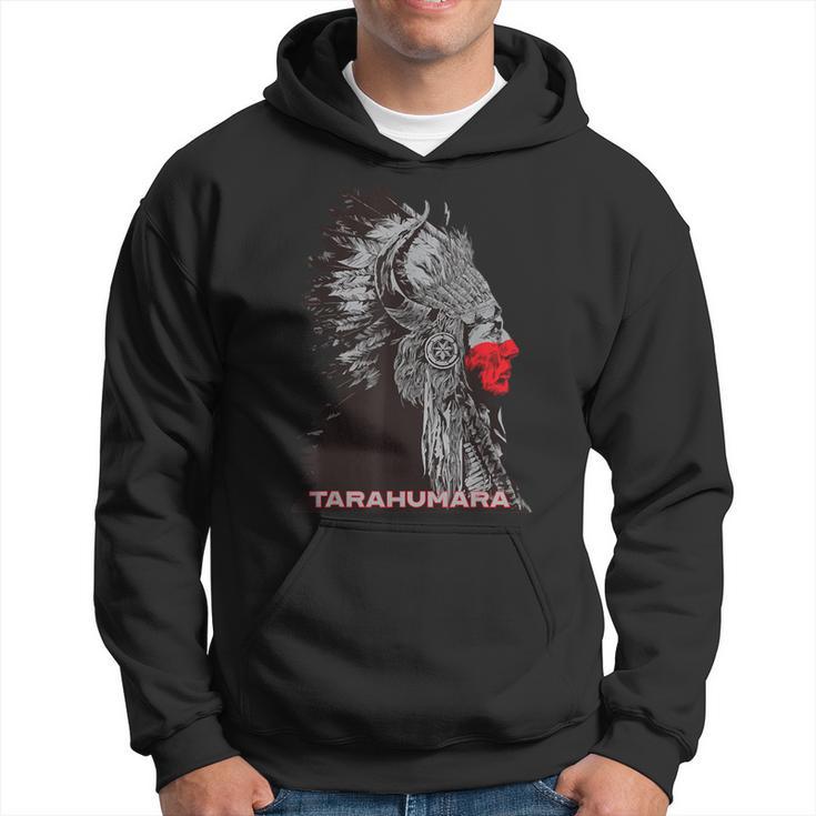 Tarahumara Mexican Indian Proud Chief Vintage Respect Hoodie