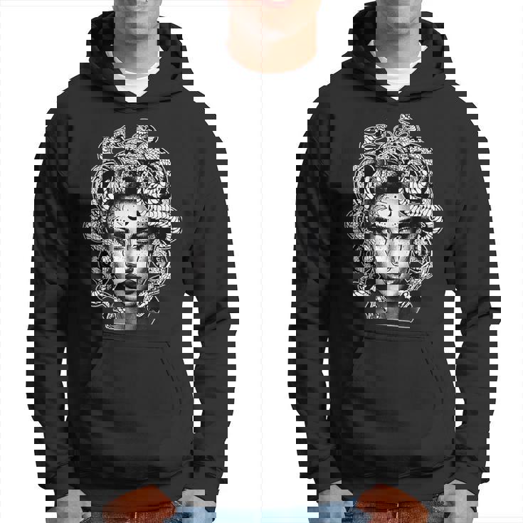 Tatuado Medusa Mitología Griega Work Sudadera