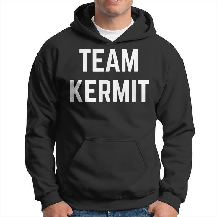 Team Kermit Friend Family Fan Club Support Hoodie