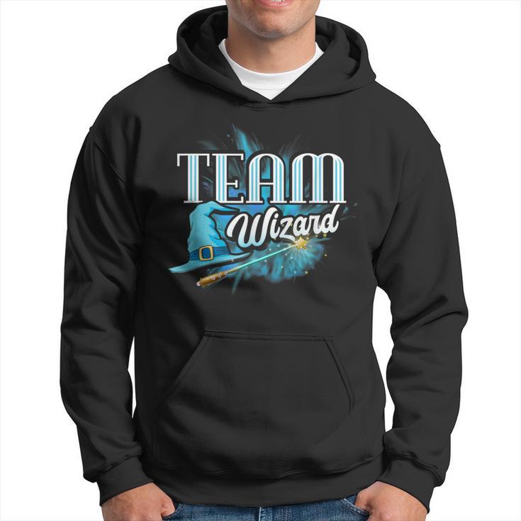 Team Witch Wizard Gender Reveal Party Supplies Baby Shower Hoodie