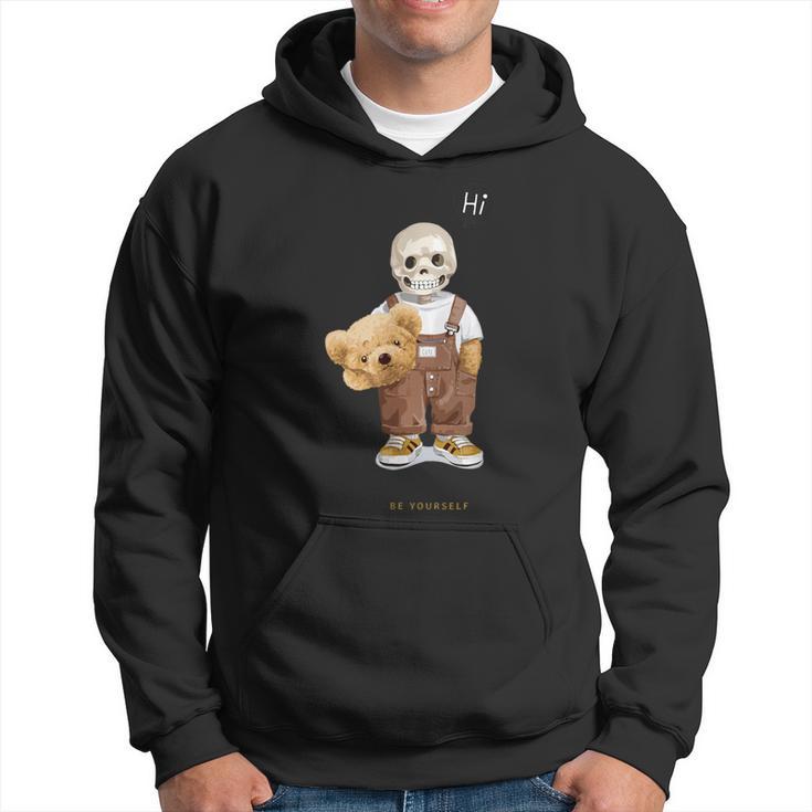 Teddy Be Severed Bear Yourself Head Off Costume Party Cute Hoodie