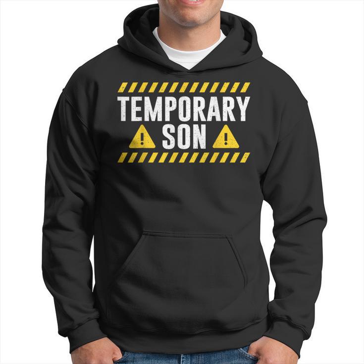 Temporary Son Father's Day Dad Matching Father Daughter Hoodie