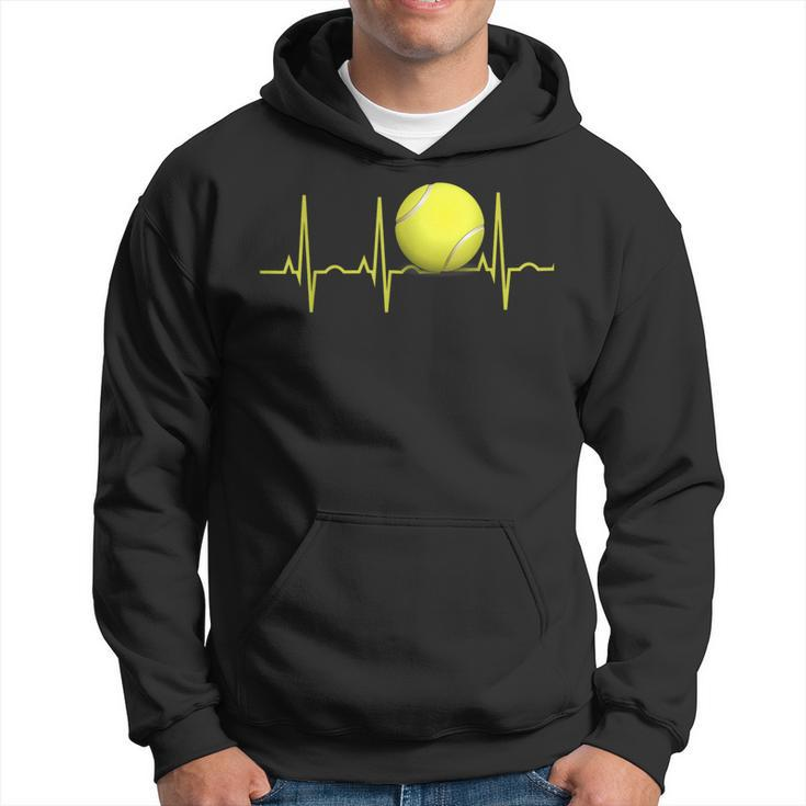Tennis Heartbeat Tennis For Players & Coaches Hoodie