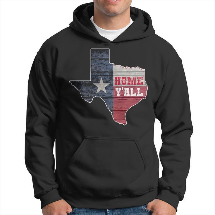 Texas Home Y'all State Lone Star Pride Hoodie