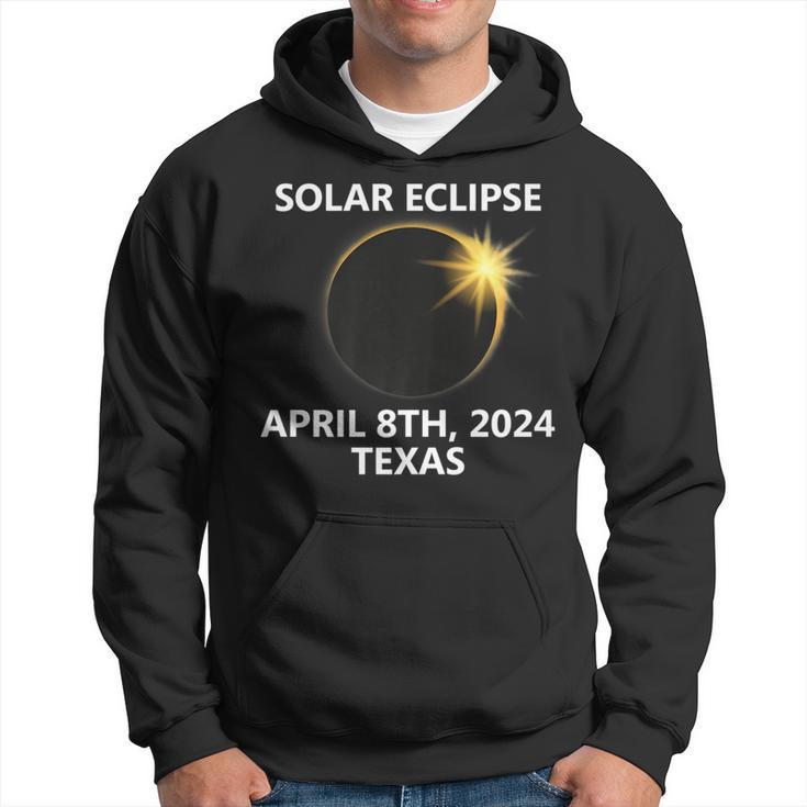 Texas Tx April Solar Eclipse 2024 Arlington Dallas Tyler Hoodie