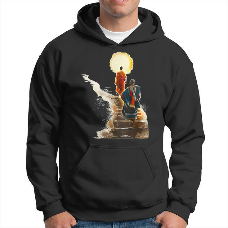 Thich Minh Tue On Back Monks Vietnamese Hoodie